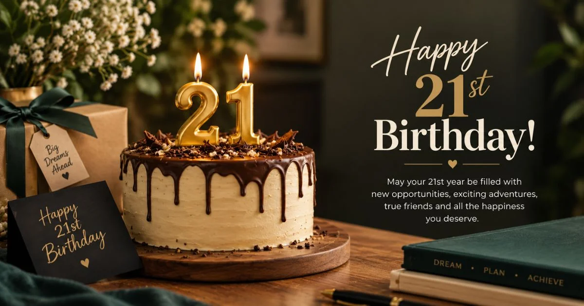 21st birthday wihes