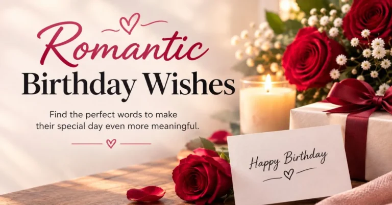 Romantic birthday wishes