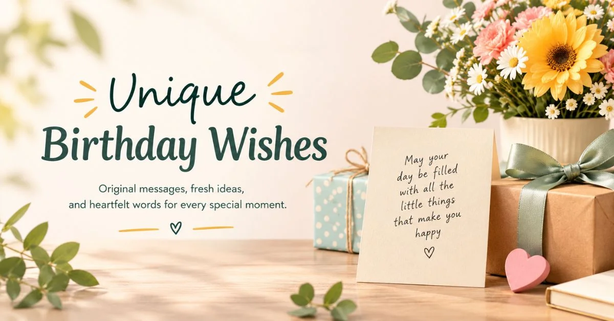 Unique Birthday Wishes