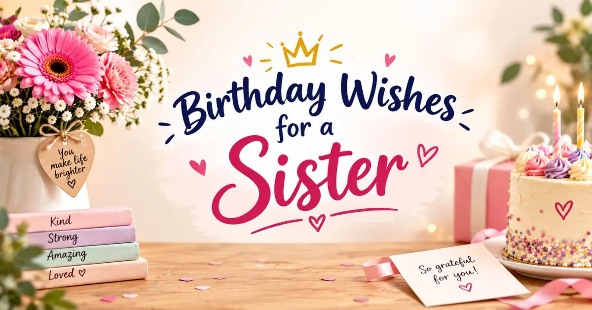 birthday wishes for sister
