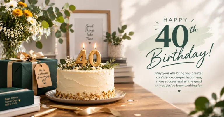 40th Birthday Wishes